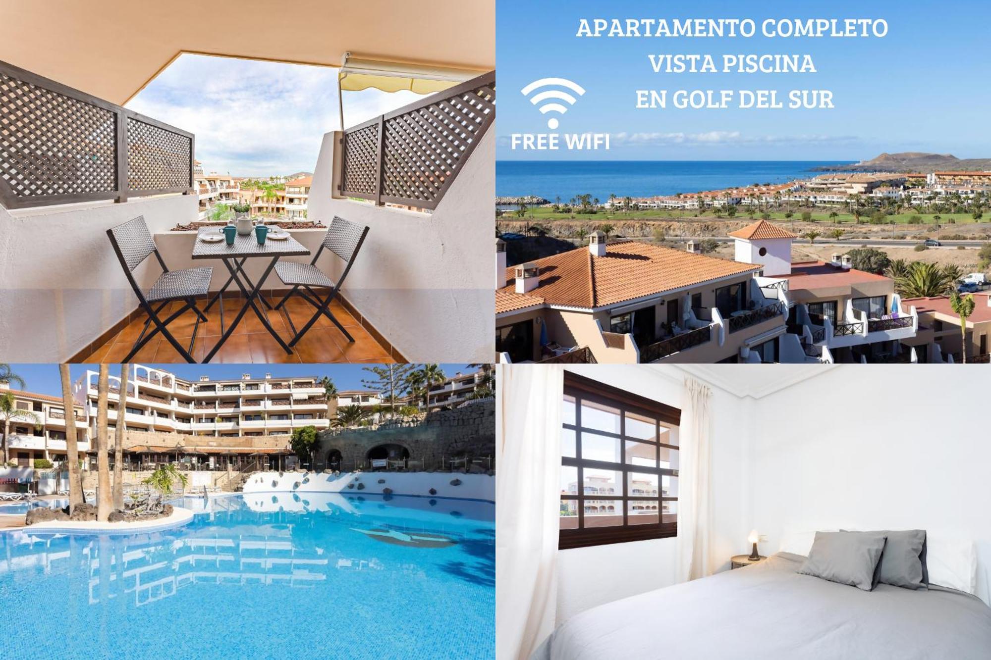 Apartamento Con Piscina Golf Del Sur سان ميغيل ذي أبونا المظهر الخارجي الصورة